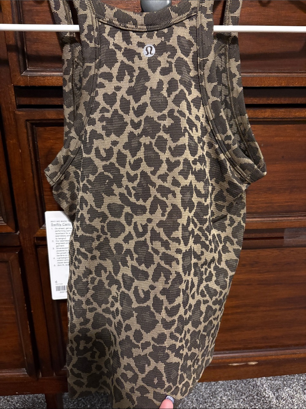 Lululemon Swiftly Cami *Leopard - Picture 7 of 7